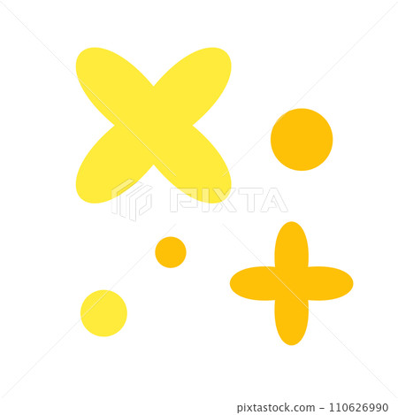 Color style icon representing glitter Color style icon representing glitter 110626990