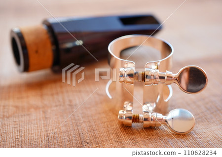 Bb 單簧管吹口和結紮線 110628234