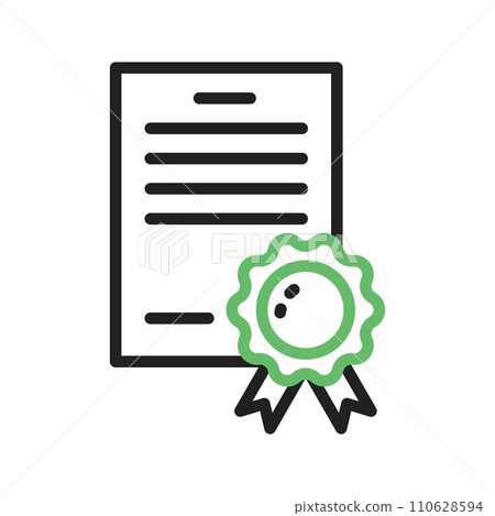 Patent icon vector image. 110628594