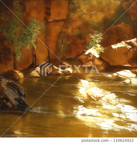 Landscape Brown #20 (AI composite image) Landscape Brown #20 (AI composite image) 110628922