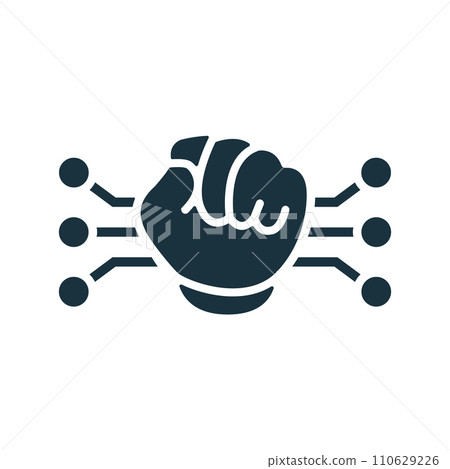 Revolution icon. Simple creative element. Filled monochrome Revolution icon for templates, infographics and banners Revolution icon. Simple creative element. Filled monochrome Revolution icon for templates, infographics and banners 110629226