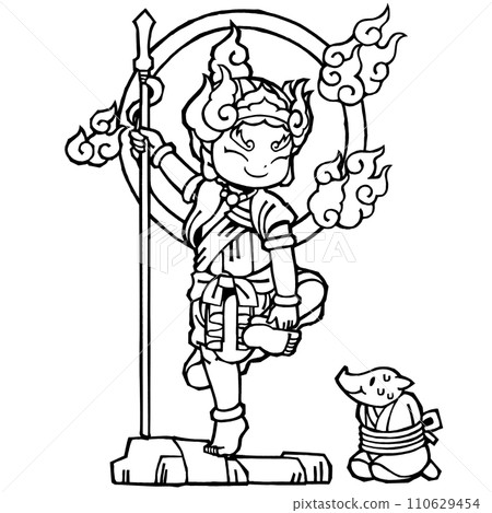 烏丸明王(微笑,單色) 烏丸明王(微笑,單色) 110629454