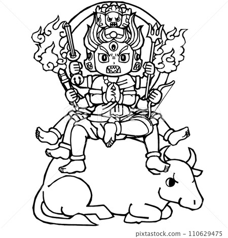 大德明王，單色 110629475