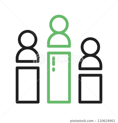 Competition icon vector image. 110629901