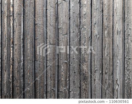 Burnt cedar exterior wall texture 110630561