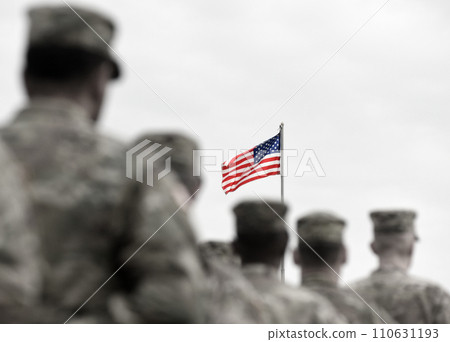 Memorial day. Veterans Day. US soldiers. US Army. The United States Armed Forces. Military forces of the United States of America. 110631193