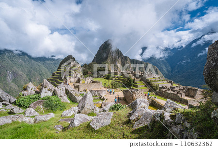 World Heritage Site Machu Picchu Ruins World Heritage Site Machu Picchu Ruins 110632362
