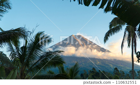 Sunrise at Mount Semeru on the island of Java. Sunrise at Mount Semeru on the island of Java. 110632551