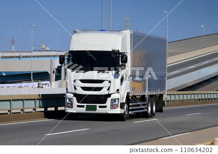 Logistics truck image Logistics truck image 110634202