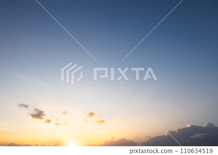 Sky and cloud at evening for background. Sky and cloud at evening for background. 110634519