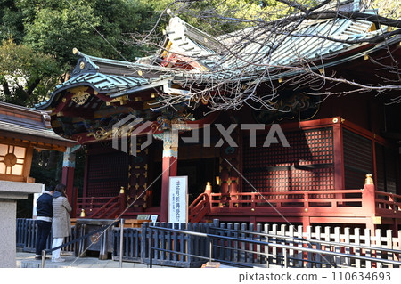 神社寺：東京都澀谷區紺野八幡宮本殿 110634693