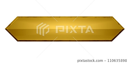 Luxury golden frame B 110635898