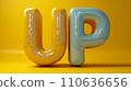 AI art rise, UP, improve illustration Image of aspiration 110636656