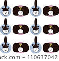 Hina doll icon 110637042
