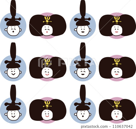 Hina doll icon Hina doll icon 110637042
