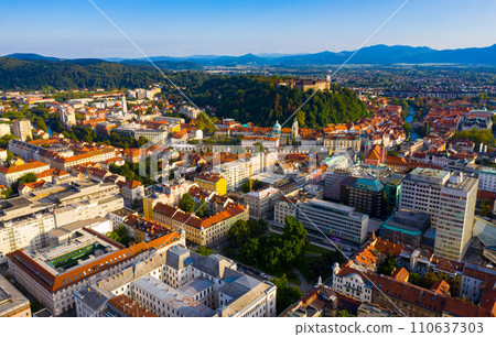 Capital of Slovenia Ljubljana 110637303