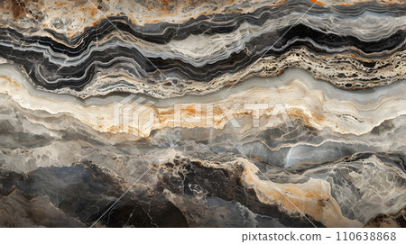 Artwork of the Earth: The beauty of the vivid strata 110638868