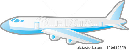 Icon decoration decoration airplane travel travel simple vector illustration material Icon decoration decoration airplane travel travel simple vector illustration material 110639259
