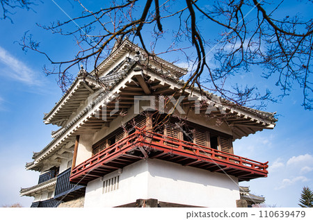 松本城的築地塔 松本城的築地塔 110639479