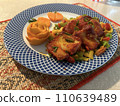 Healthy Lunch With Basa fillet fish fried with Capsicum and little oil. Eating healthy Lunch : Vancouver, British Columbia, Canada - January 110639489