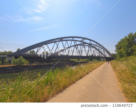 Summer Stroll: The Arc over Water Summer Stroll: The Arc over Water 110640727