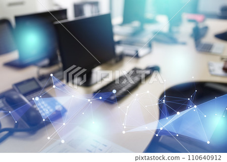 Business scene in a corporate office Business scene in a corporate office 110640912