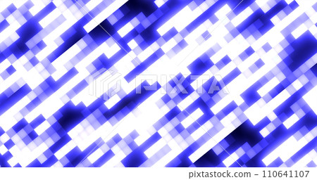 Abstract blue retro pixel hipster digital background made of moving energy brick squares on a black background Abstract blue retro pixel hipster digital background made of moving energy brick squares on a black background 110641107