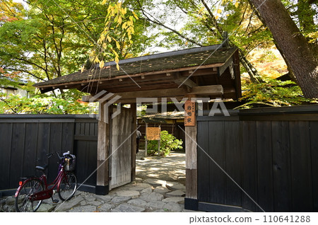 The autumn Kakunoda samurai house The autumn Kakunoda samurai house 110641288