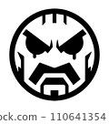 Angry Face Vector Design 110641354