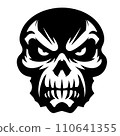 Angry Face Vector Design 110641355