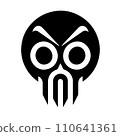 Angry Face Vector Design 110641361