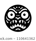 Angry Face Vector Design 110641362