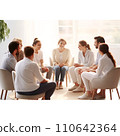 group of happy people with smartphones and smartphones 110642364