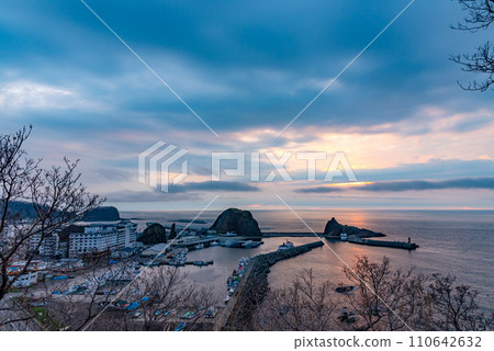Utoro釣魚港北海道知床半島 Utoro釣魚港北海道知床半島 110642632