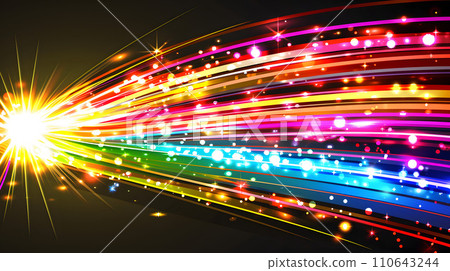 futuristic light radiation futuristic light radiation 110643244