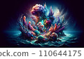 深海中神奇的珊瑚礁 110644175