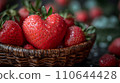 Beautiful bouquet red rose of love wallpapers background glitter, Valentine concept. Generative Ai 110644428