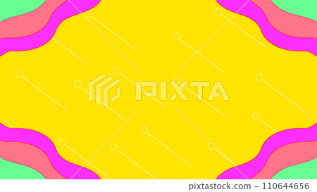 yellow graphic background for title back 110644656
