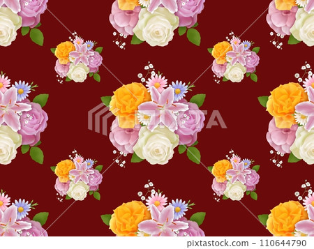 Bouquet (no lace) B-3' 110644790