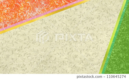 Creative washi paper inspired by tsugami paper from the Heian and Edo periods. 110645274