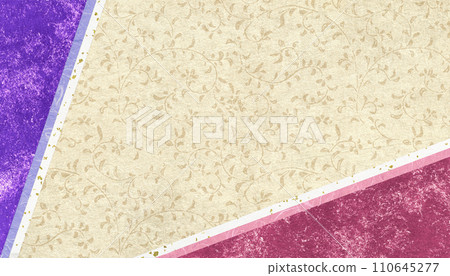 Creative washi paper inspired by tsugami paper from the Heian and Edo periods. Creative washi paper inspired by tsugami paper from the Heian and Edo periods. 110645277