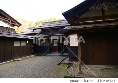 The autumn Kakunoda samurai house 110646181