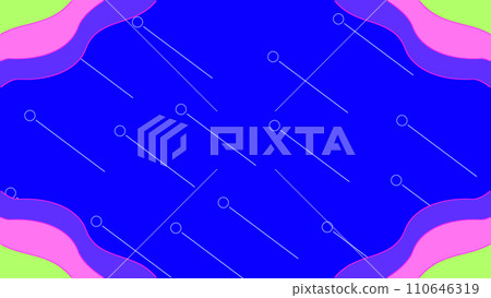 Graphic material for title background [blue background] 110646319
