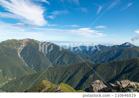 從北嶽山眺望千疊山 從北嶽山眺望千疊山 110646819
