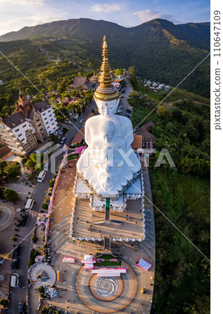 Aerial view of Wat Phra That Pha Sorn Kaew temple in Phetchabun, Thailand Aerial view of Wat Phra That Pha Sorn Kaew temple in Phetchabun, Thailand 110647109