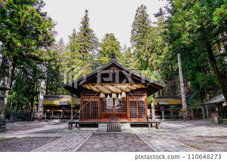 Kagura Hall Heihaiden Pillar Suwa Taisha Shimosha Shungu (Suwa City, Nagano Prefecture) 110648273