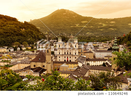 Salzburg cityscape, Austria Salzburg cityscape, Austria 110649246