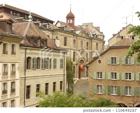 Palace of Justice in Geneva, Switzerland 110649287