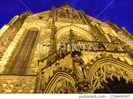 Cathedral of St. Peter and Paul in Brno, Czech Republic 110649367