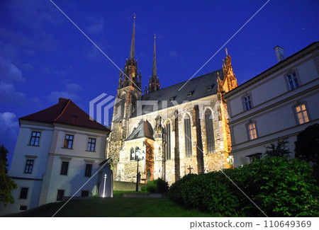 Cathedral of St. Peter and Paul in Brno, Czech Republic Cathedral of St. Peter and Paul in Brno, Czech Republic 110649369